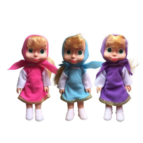 Russian Doll Masha Bear Plush Toys Girls Birthday Christmas Gift ??? ???????