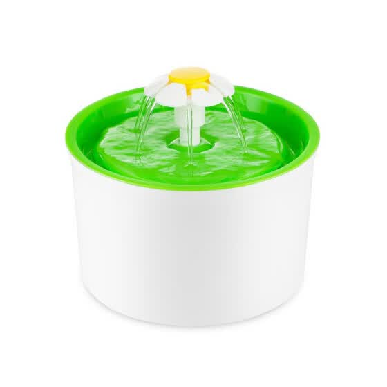 Shop Automatic Pet Feeder Flower Cat Dog Electric Fountain For