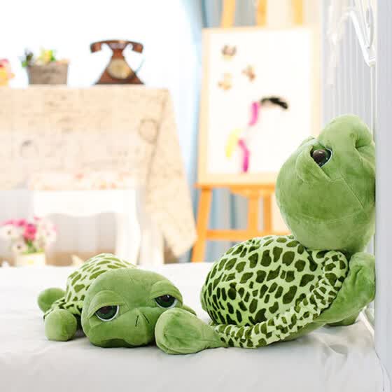 Shop New Various Sizes Cute Big Eyes Green Turtle Baby Stuffed