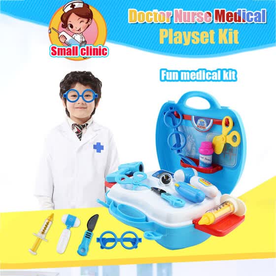 doctors and nurses play set