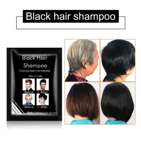 Shop New Natural Fast Hair Dying Shampoo Hair Dye Permanent Black Hair Shampoo For Women And Men Gray Hair Removal Hot Sale Online From Best Shampoos Conditioners On Jd Com Global Site