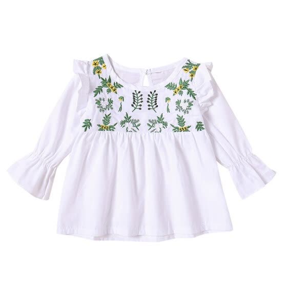 baby girl cotton shirts design