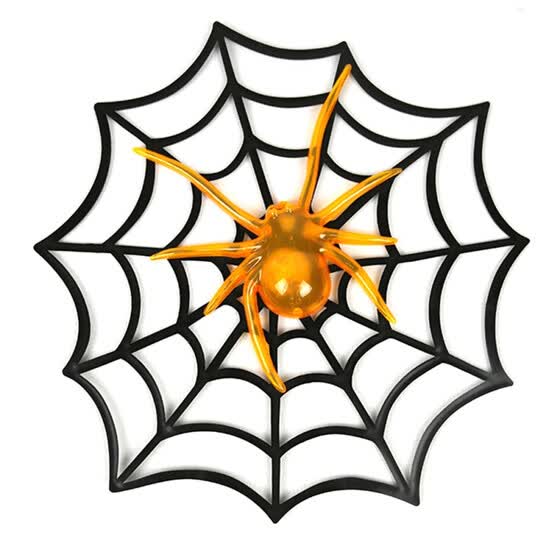 Shop Glowing Spider Plastic Spider Web Spider With Light Halloween