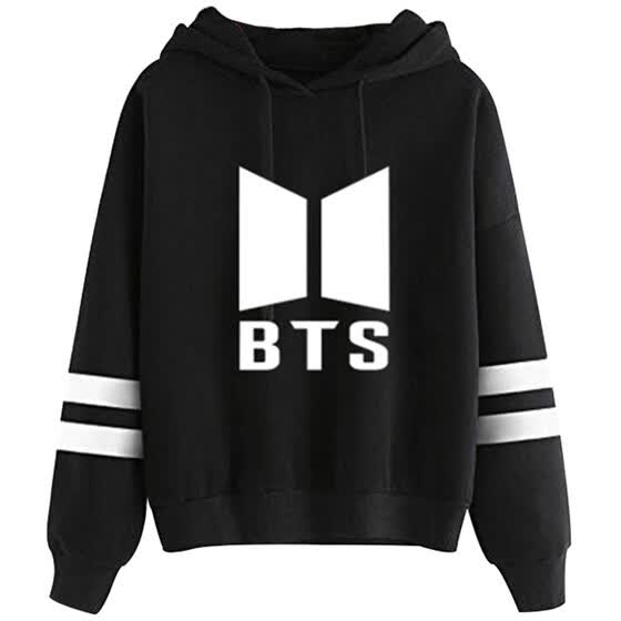 bts striped hoodie