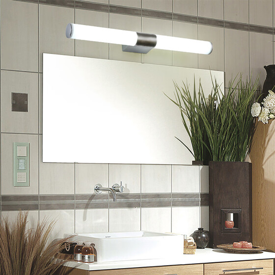 Modern Bathroom LED Vanity Lights Acrylic Front Mirror Toilet Wall Lamp Fixture