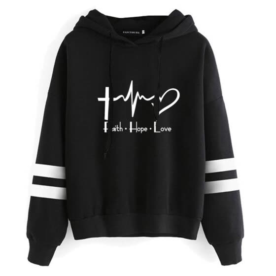 women's faith hoodie sweatshirt