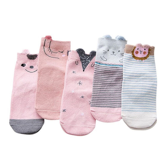 Unisex Baby Cotton Winter Socks Cute Warm Socks for Infant Toddlers(8-Pairs)