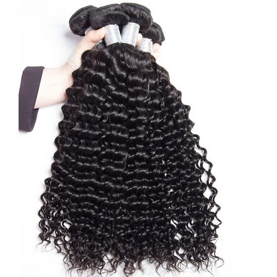 Shop Top 7a Queen Hair Products Malaysian Deep Wave 3 Bundles Lot