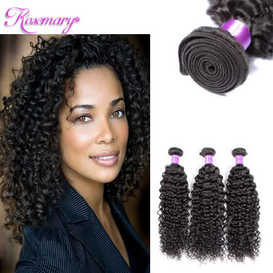 Shop Indian Afro Kinky Curly Virgin Hair 3 Bundles Human Hair