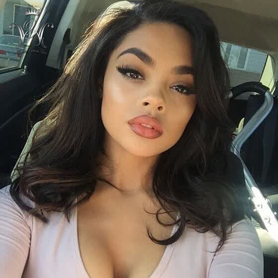 Shop Short Human Hair Wig 9a Brazilian Short Wave Side Part Lace