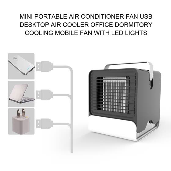 Shop Mini Portable Air Conditioner Fan Usb Desktop Air Cooler