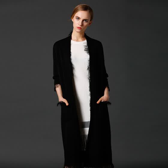 long outer cardigan