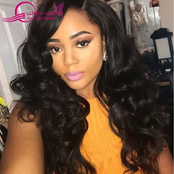 Shop 7 A Weaves Human Hair Brazilian Hair Weave 3 Bundles Peruvian