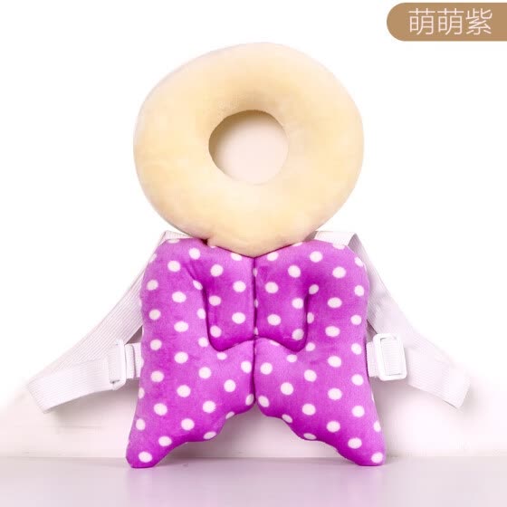 Comfortable Babies Head Protection Toddler Headrest Pillow Baby Neck Cute Wings Nursing Drop Resistance Cushion Baby Pillow