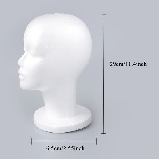 styrofoam heads for wigs