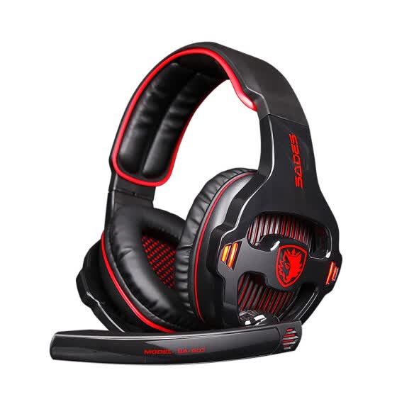 Shop Sades Sa903 Gaming Headset Black Red Online From Best Gaming Accessories On Jd Com Global Site Joybuy Com