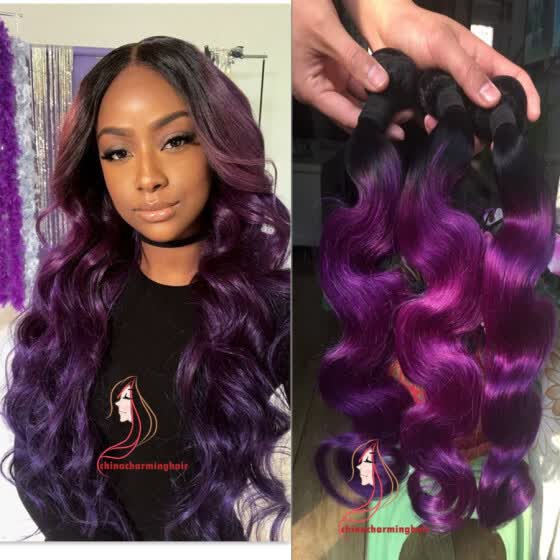 ombre brazilian body wave