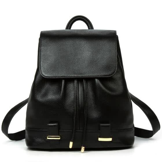 korean leather backpack