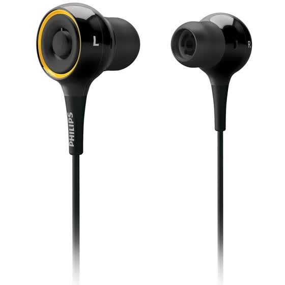 Shop PHILIPS SHE 6000 Surround Sound Earbuds with Pouch, Black Online ...