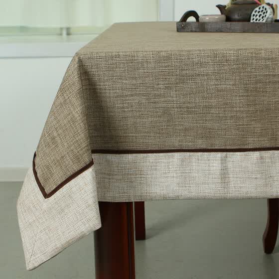 Shop Chinese Color Yin Man Pure Color Tablecloths Table Cloth