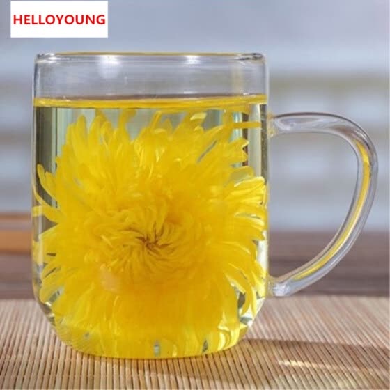 C-TS033 the best gold Huang Ju 4 pieces chrysanthemum a large cup of organic herbal tea in summer will preferred