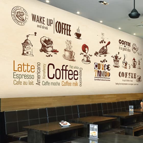 Shop Photo Wallpaper Cafe Restaurant Artistic Background Wallpaper 3d Large Mural Online From Best Wall Stickers Murals On Jd Com Global Site Joybuy Com