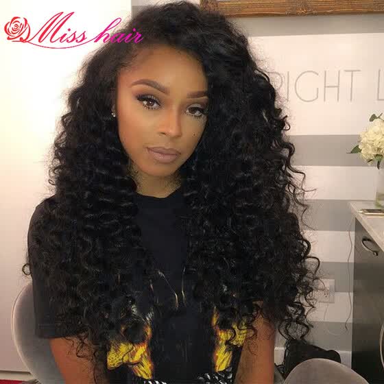 Shop 8a Mink Brazilian Virgin Hair Deep Wave Brazilian Hair Curly