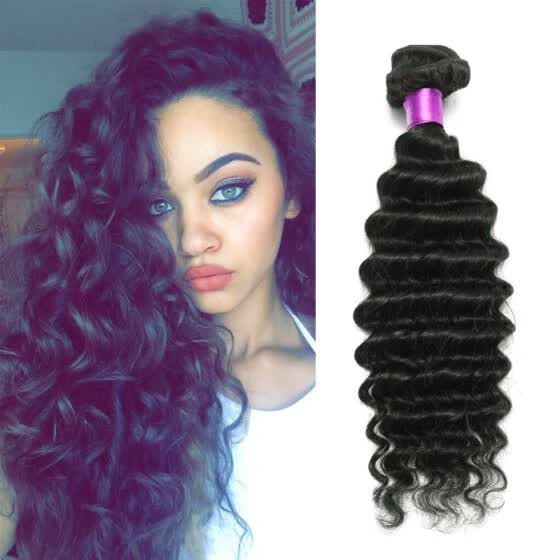 Shop Brazilian Deep Wave Tight Curly Brazilian Virgin Hair