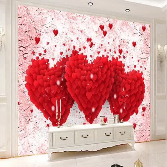 Shop Custom 3d Mural Wallpaper Bedroom Tv Backdrop Wall