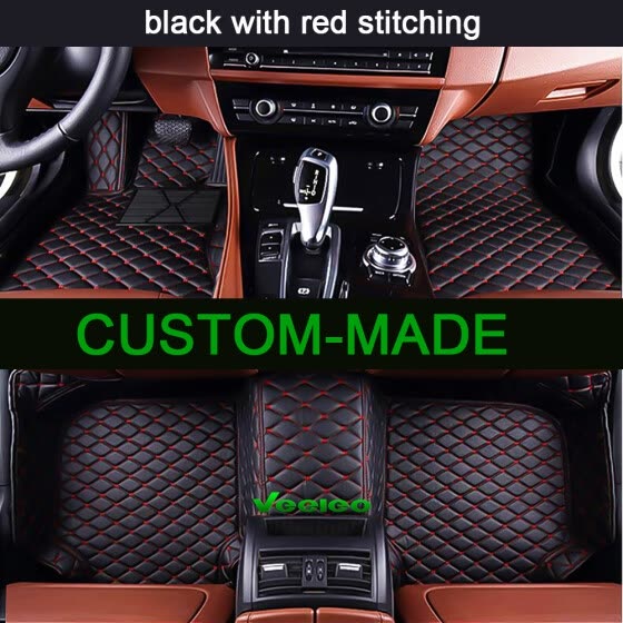 Shop 6 Colors Leather Car Floor Mats For Tesla Model S 2009