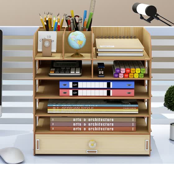 Shop Wanshijia Desk Storage Box Office Supplies Large Multi Layer