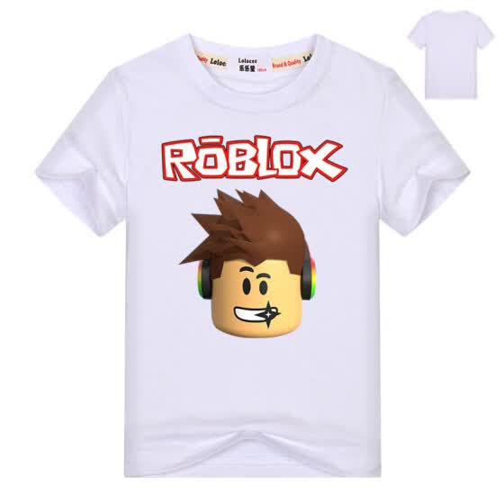 Shop 2018 Summer Boys Short Sleeve T Shirt Girls Roblox 100 - boys girls roblox kids cartoon short sleeve t shirt summer