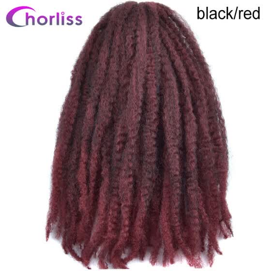 Shop Chorliss 18 Ombre Synthetic Braiding Hair Extensions Afro