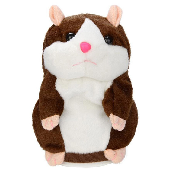 Adorable Interesting Speak Talking Record Hamster Mouse Plush Kids Toys Gift US