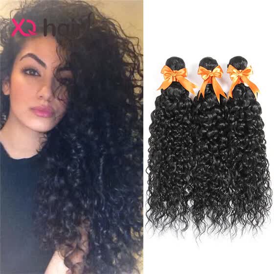 Shop 7a Peruvian Water Wave Virgin Hair 3 Bundles Peruvian Curly