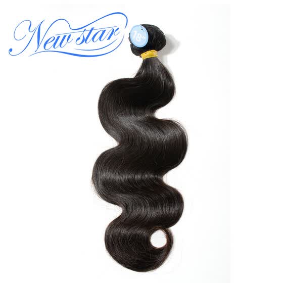 Shop New Star Virgin Hair Weaving Brazilian Body Wave 1 Piece 100