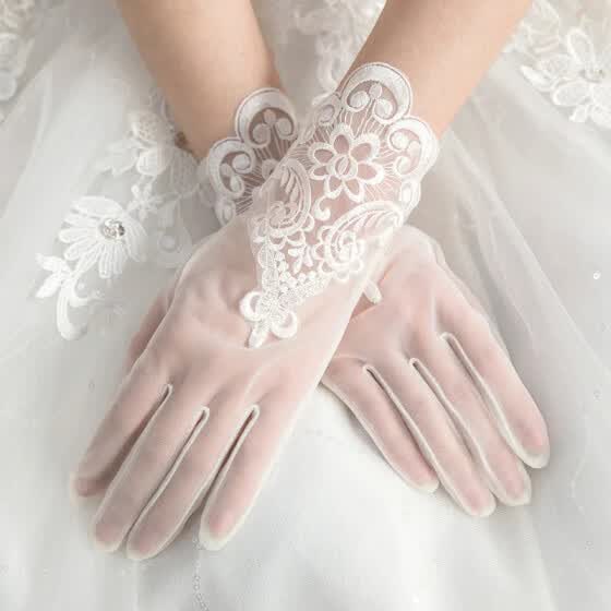 bridal short gloves