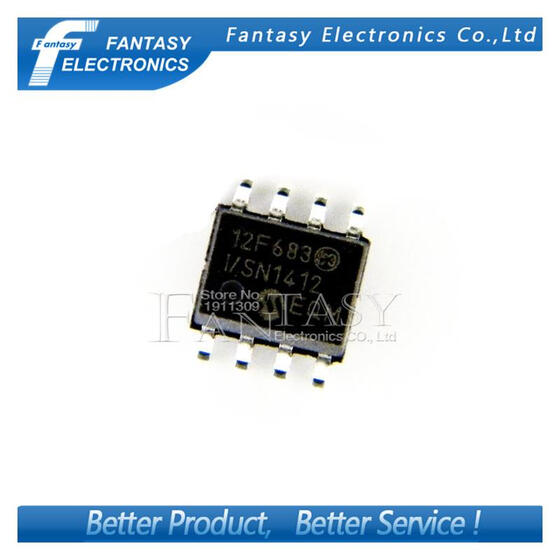 10 pcs PIC12F683 12F683 PIC12F683-I//SN SOP SMD New