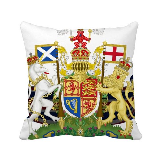 Shop Uk National Emblem Country Symbol Square Throw Pillow Insert