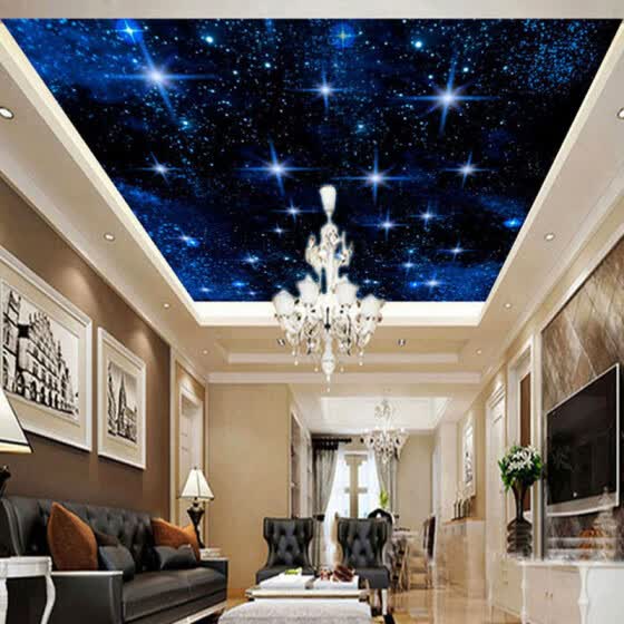 Shop Custom Large Seamless Mosaic Ceiling Zenith Mural Wallpaper