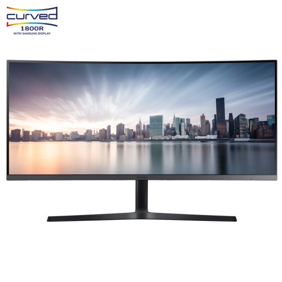 Shop Samsung Samsung 34 Inch 21 9 Ultra Widescreen 1800r High Resolution Curved Low Blue Wide Angle Computer Monitor C34h0wjc Hdmi Dp Dual Interface Online From Best Monitors On Jd Com Global Site Joybuy Com
