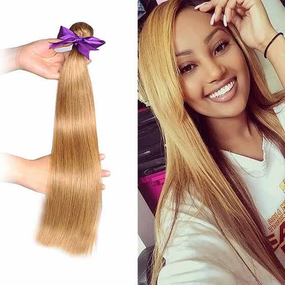 Shop 3 Pcs Lot 27 Bloned Peruvian Virgin Human Hair Bundles