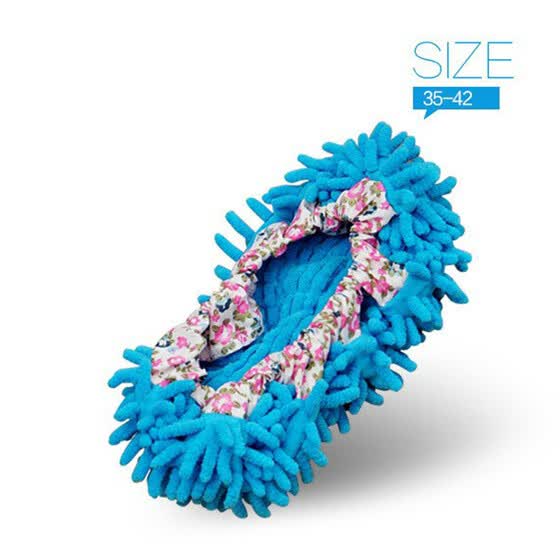 Floor Cleaner Grazing Slippers House Mop Lazy Shoe Cover Microfiber Duster Cloth