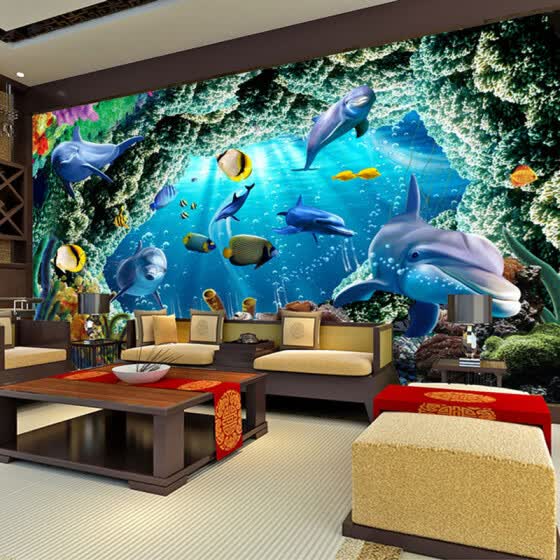 Shop Custom 3d Photo Wallpaper For Kids Room Cartoon