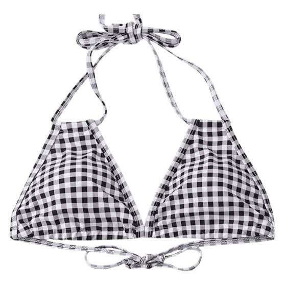 gingham swimming costume