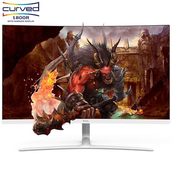 Shop TCL T27M6C 27 inch 1800R surface anti-Blu-ray does ...