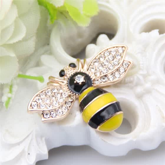 bee brooches and pins