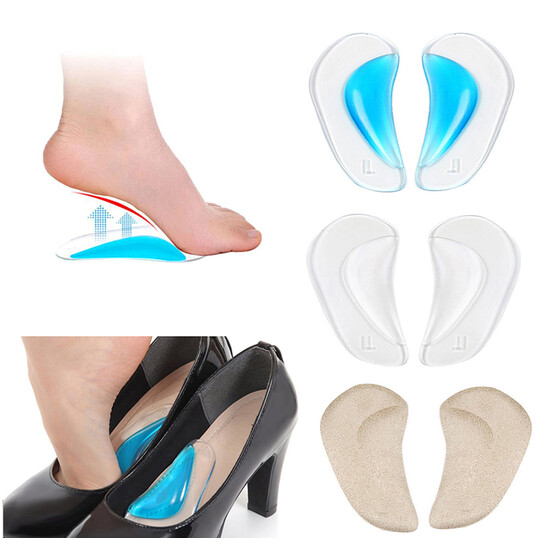 1 Pair Gel Forefoot Ball of Foot Metatarsal Absorber Cushion Pad Sore insole zl