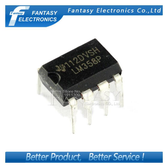 50PCS LM358 LM358N OPAMP DUAL 0-70DEG C 8-SOP NEW