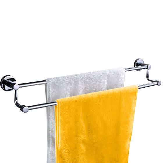 Lyle Poddan Larsd N3336 Stainless Steel Towel Bar Double Pole Larsd N3336 Stainless Steel Towel Bar